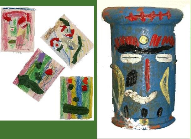 masques en papier